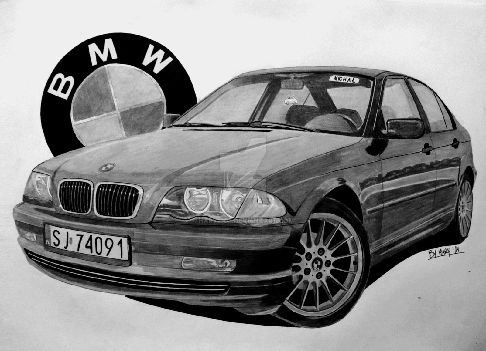 Рисунок bmw m5 e39