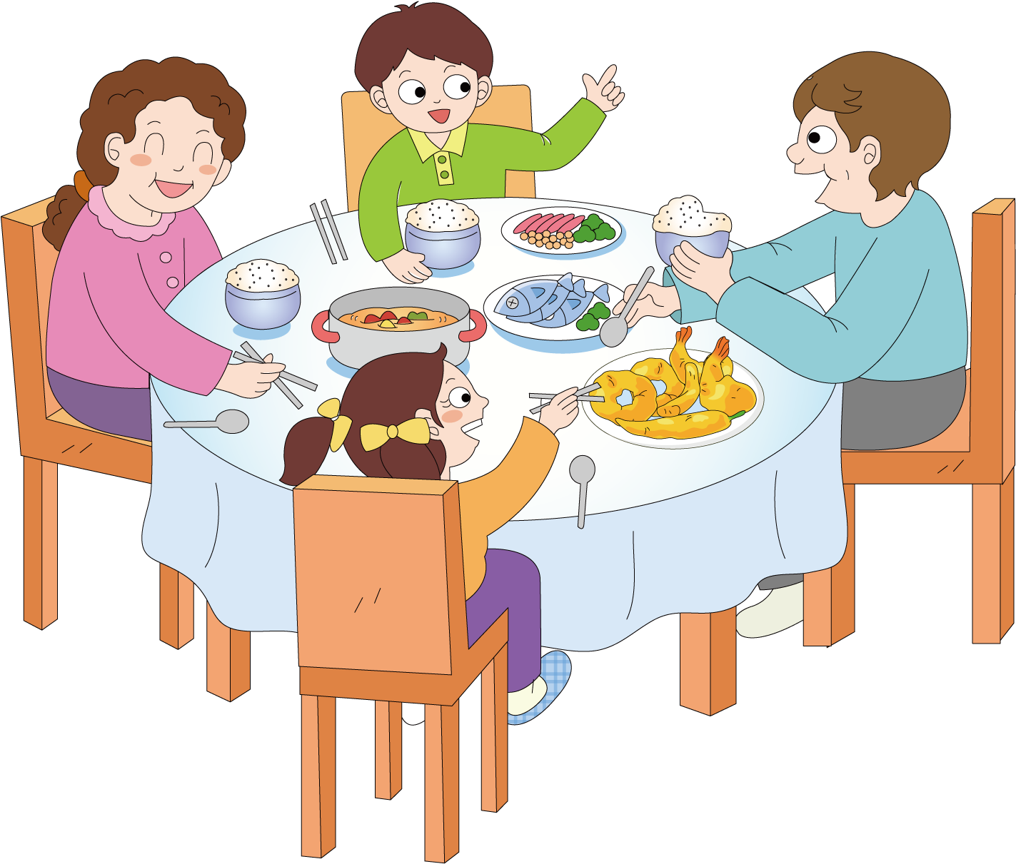 Садимся ужинать. Дети за столом обедают. Семья за столом. Семья обедает за столом. Обед дошкольника.