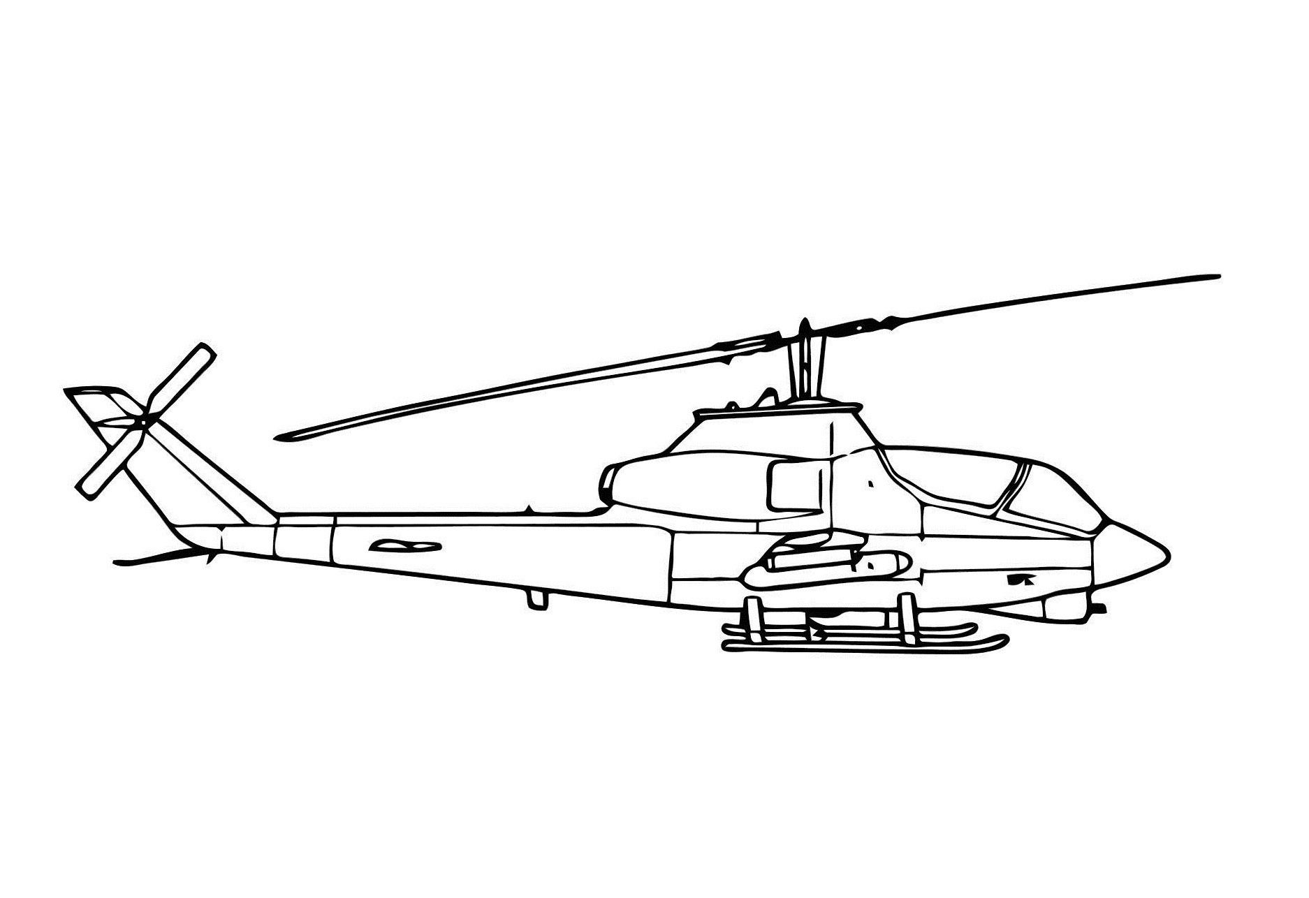 Военный вертолет рисунок карандашом для детей