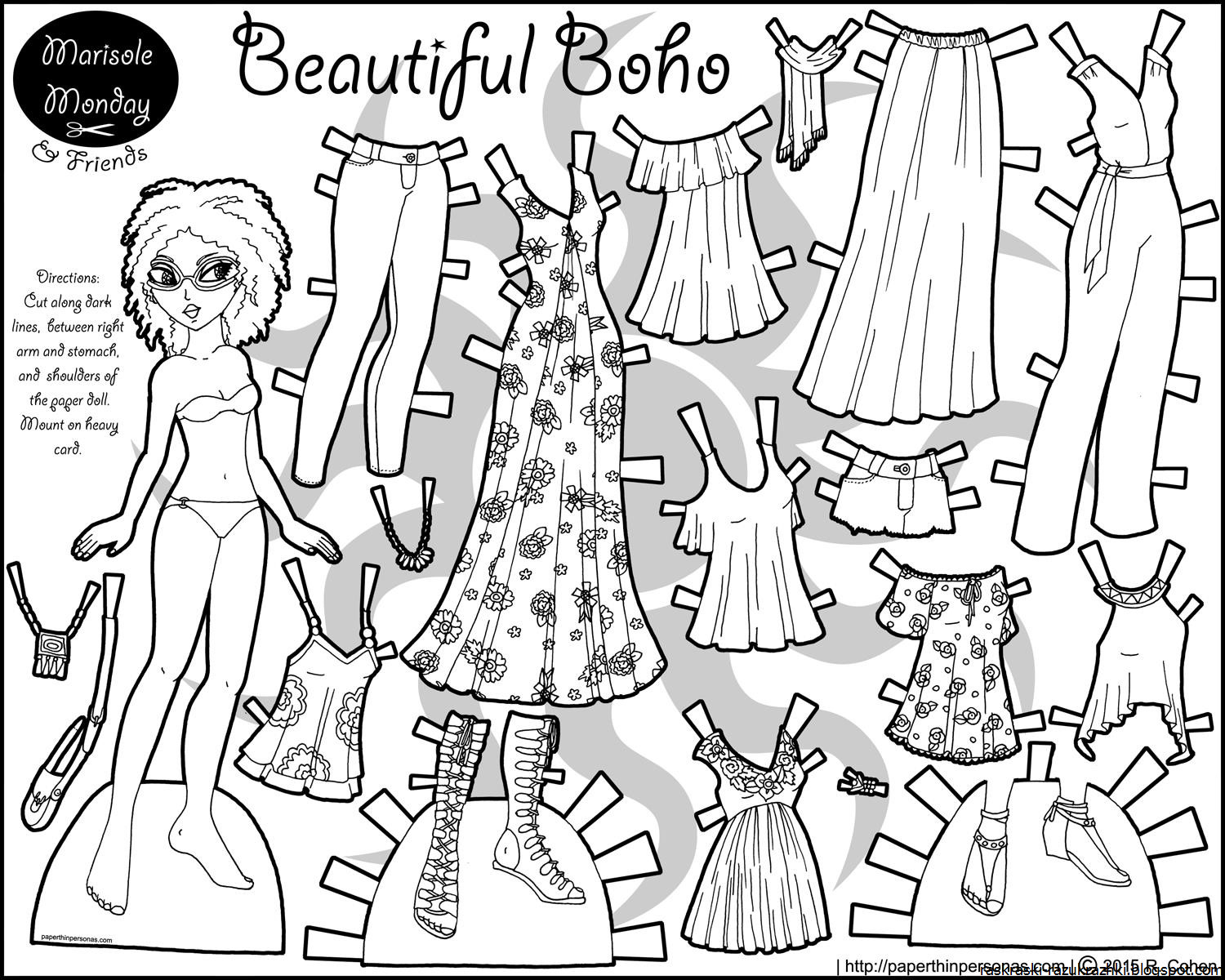 Раскраски переодевалки. Бумажные куклы Marisole Monday раскраски. Раскраска кукла с одеждой. Раскраски одевалки. Кукла Одевалка раскраска.