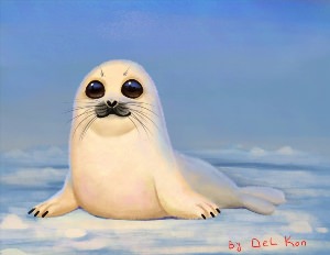 Рисунки тюленя