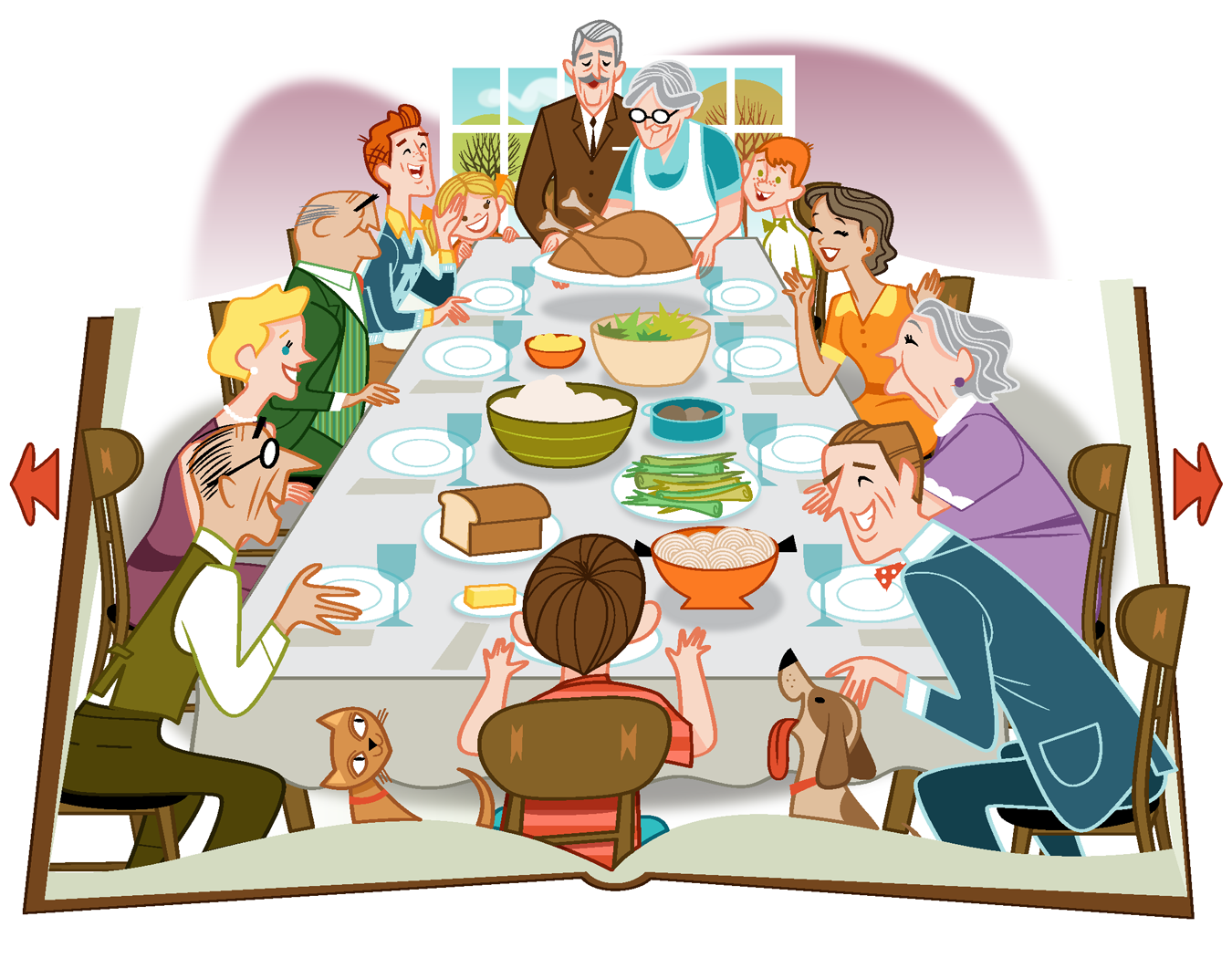 Семья за праздничным столом. Семья за столом иллюстрация. Большая семья за праздничным столом. Семья за столом вектор. Мама перед гостями