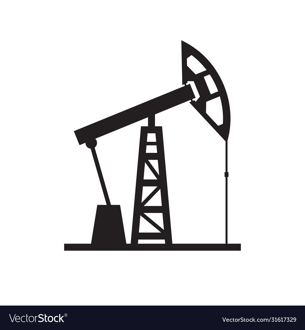 Нефтекачалка рисунок карандашом