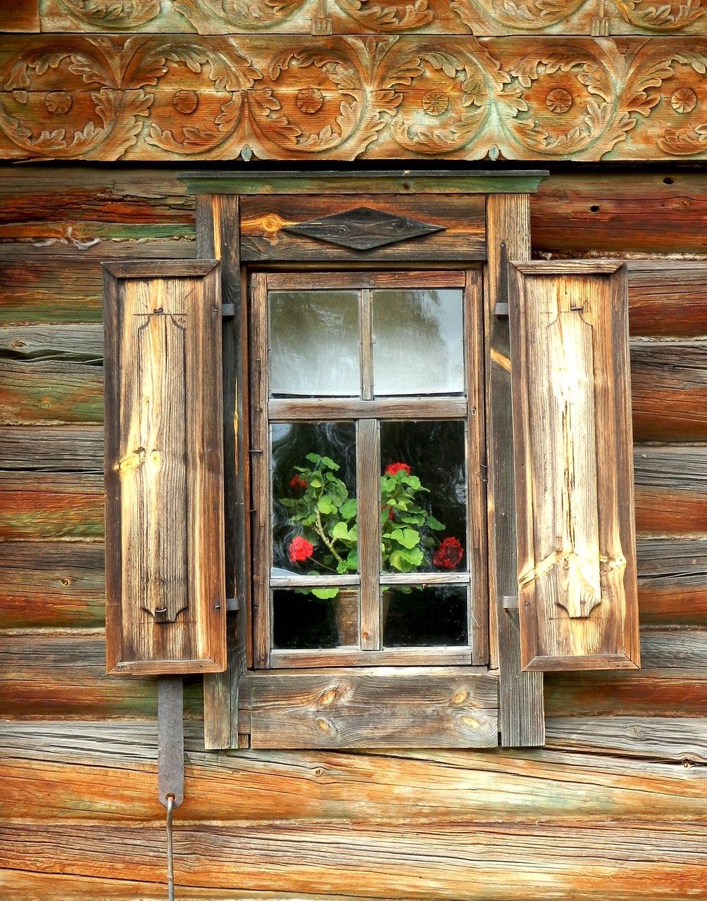 Нарисовать бабушкино окно