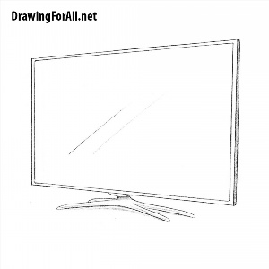 Как нарисовать телевизор