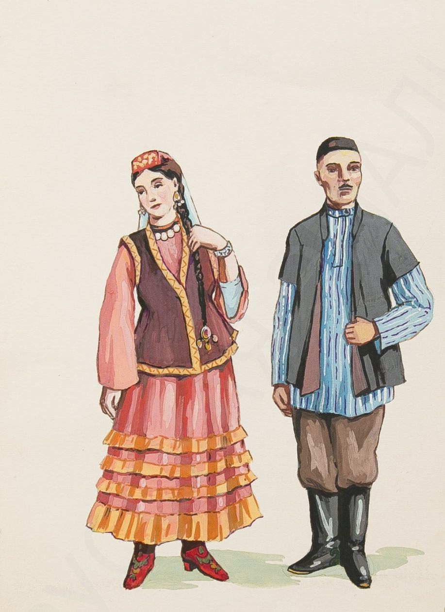 Национальный костюм Татаров национальный костюм Татаров