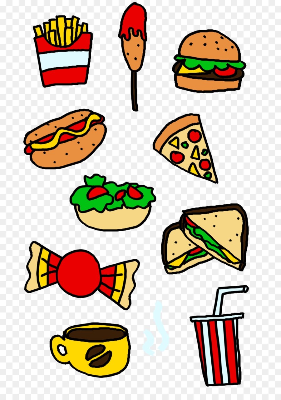 картинки еды для рисования