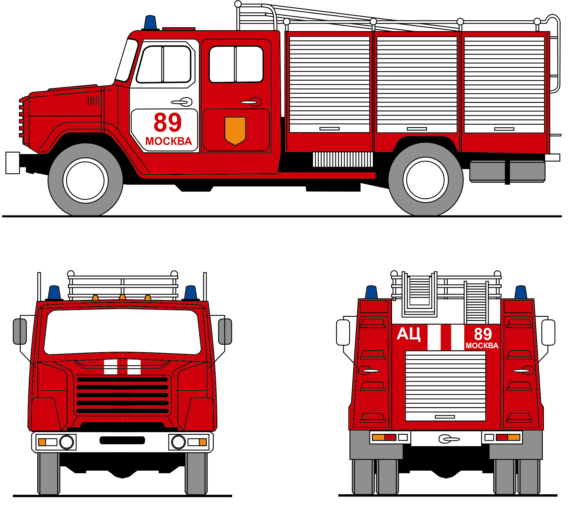 Гост пожарные автомобили