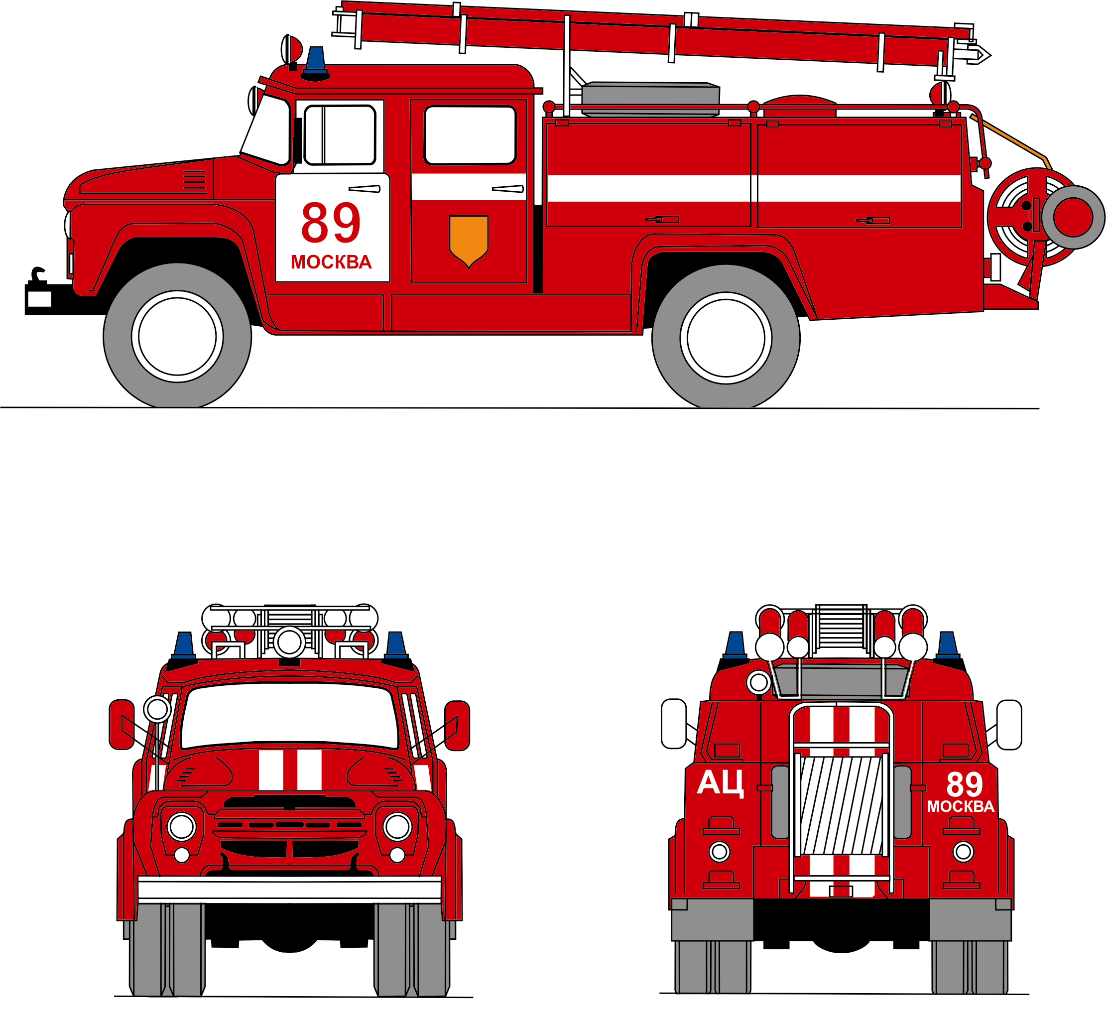Гост пожарные автомобили