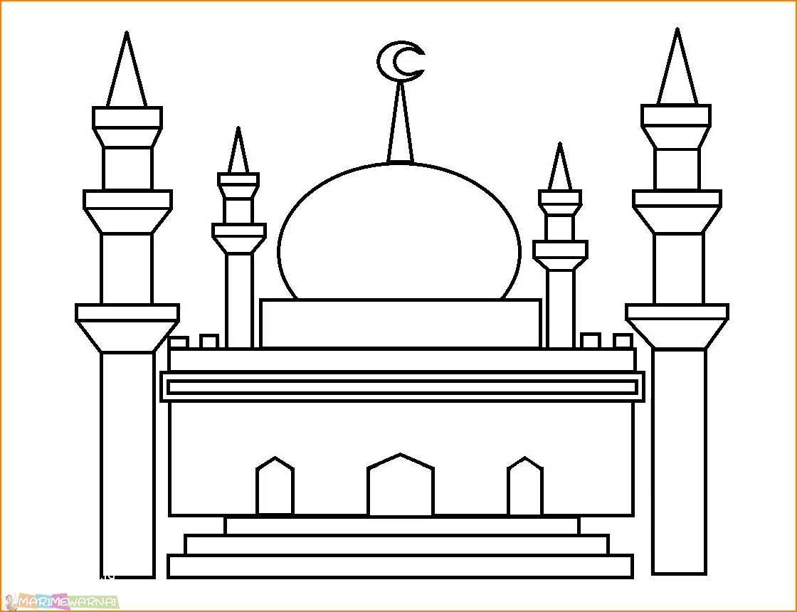Как нарисовать мечеть легко