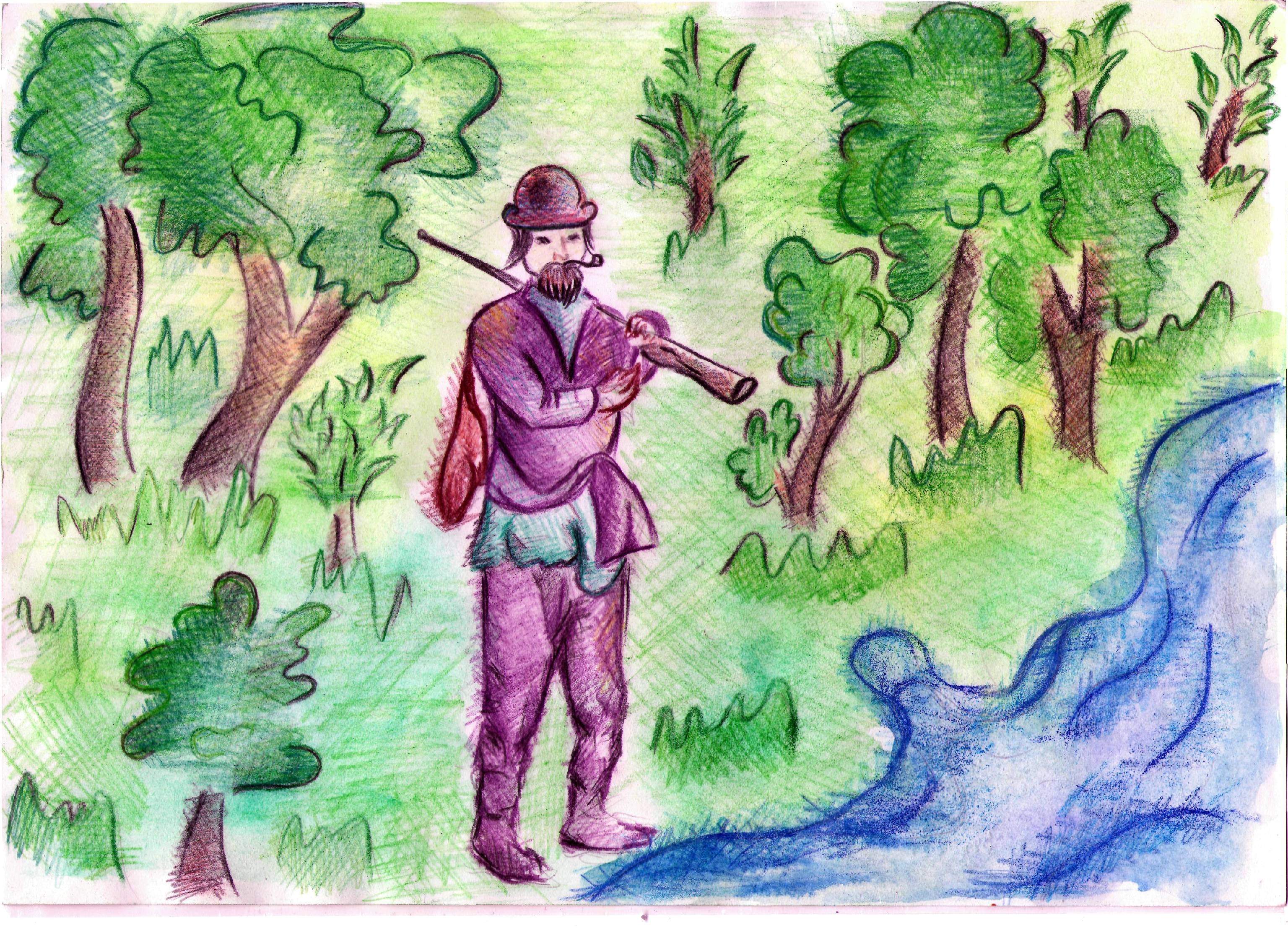 Имя главного героя васюткино озеро. Иллюстрация к рассказу Маттео Фальконе. Иллюстрация к рассказу Васюткино озеро. Маттео Фальконе рисунки к произведению. Иллюстрация Васюткино озеро 5 класс.