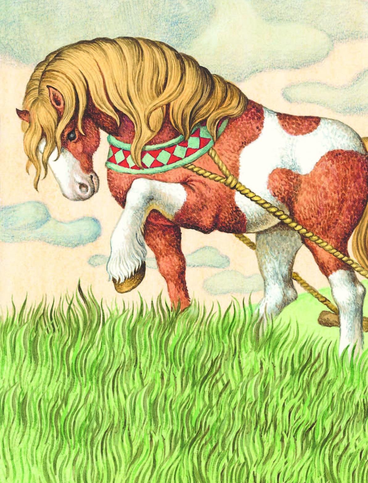 Микула Селянинович с лошадью