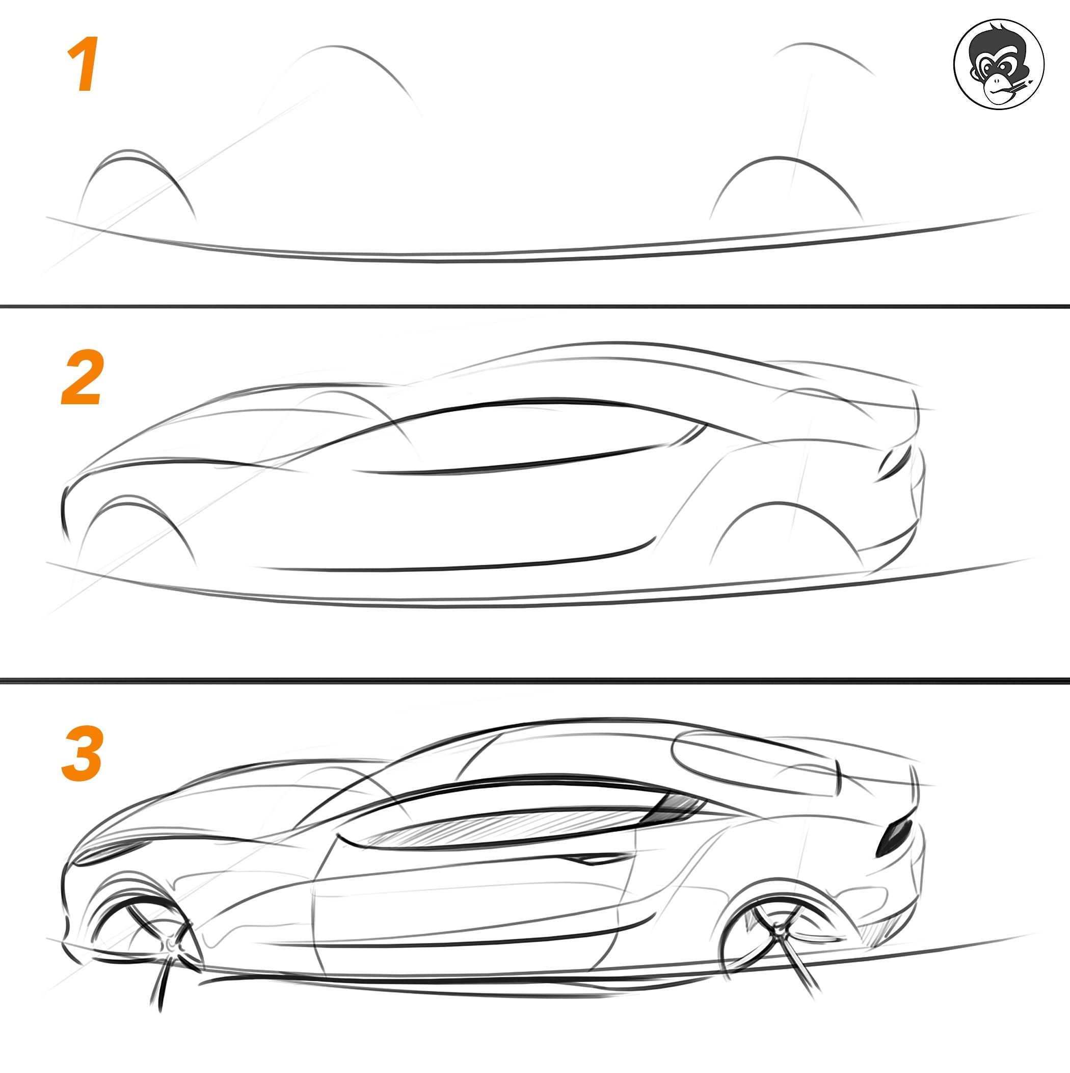 Можно рисовать машину. Поэтапное рисование машины. Машина карандашом легко. Рисунки машин для начинающих. Рисунок автомобиля по этапно.