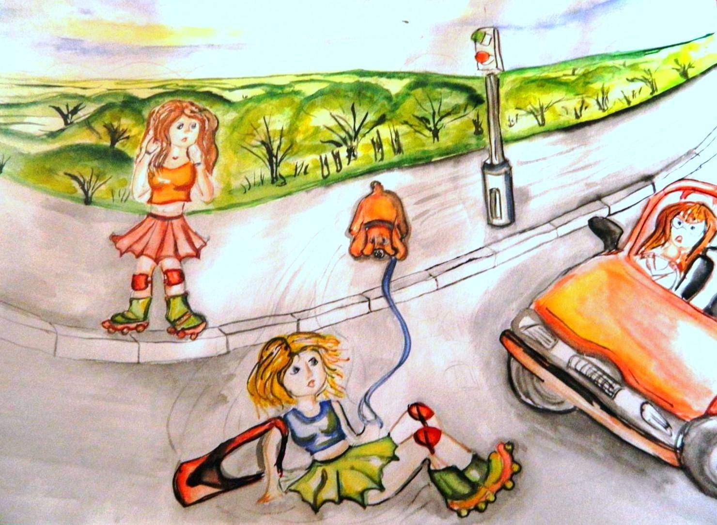 Рисунок на тему правило. Рисунок на тему ПДД. Детские рисунки безопасность на дороге. Рисунок на тему безопасная дорога. Рисунок на тему безопасная дорога детям.
