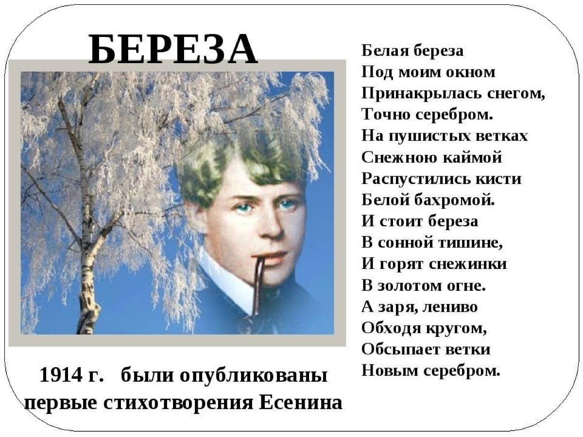 Есенин картинки к стихам