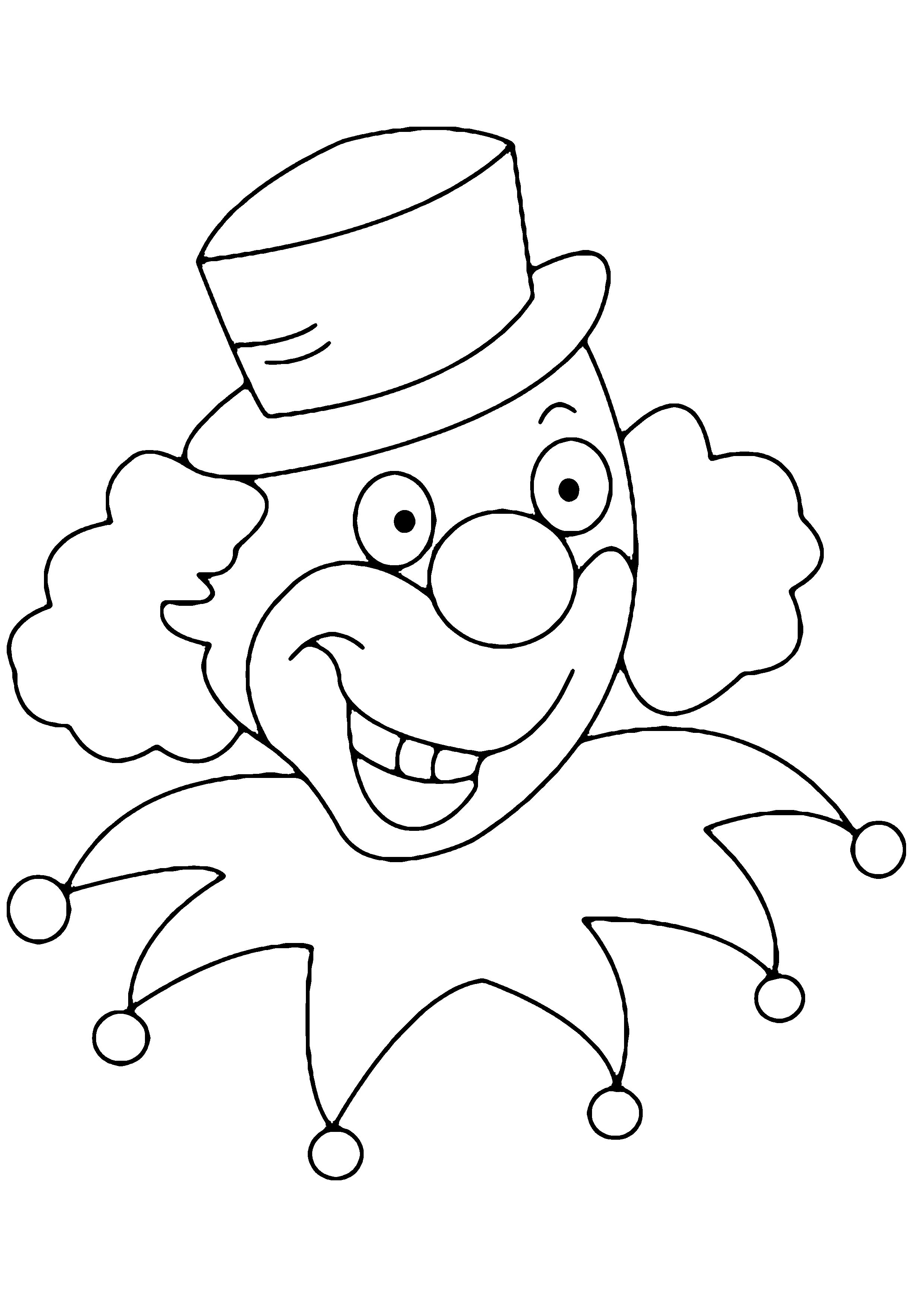 Клоун раскраска для детей 4 5. Клоун раскраска. Клоун раскраска для малышей. Клоун раскраска для детей. Маски клоуна для детей.