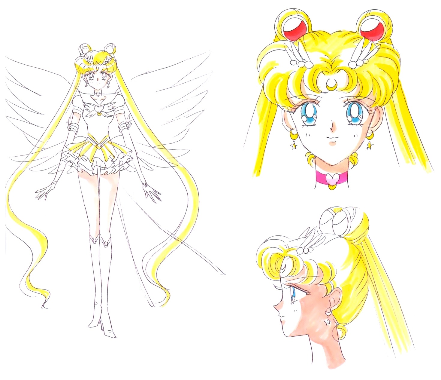 Нарисовать sailor moon