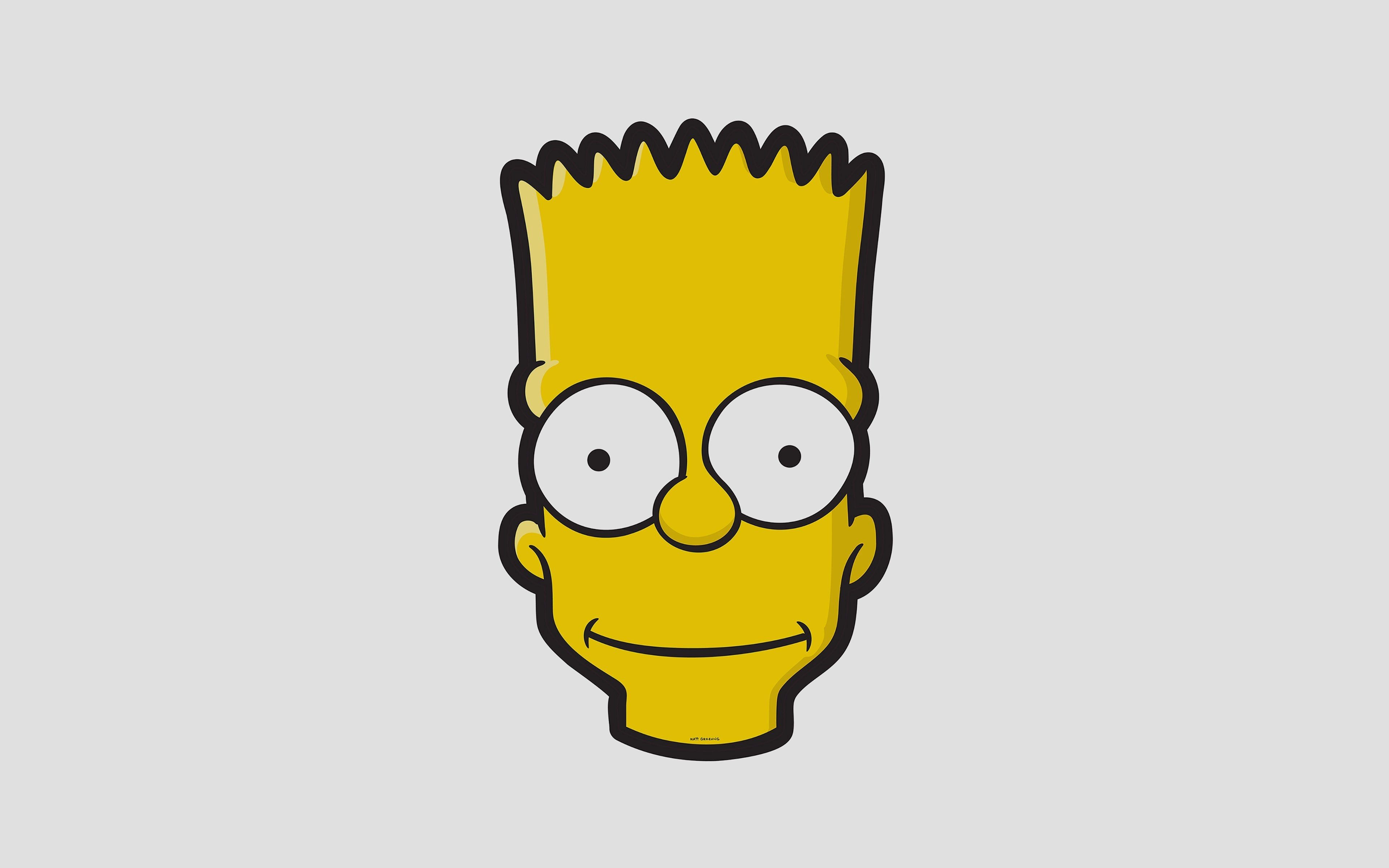 Bart simpson face