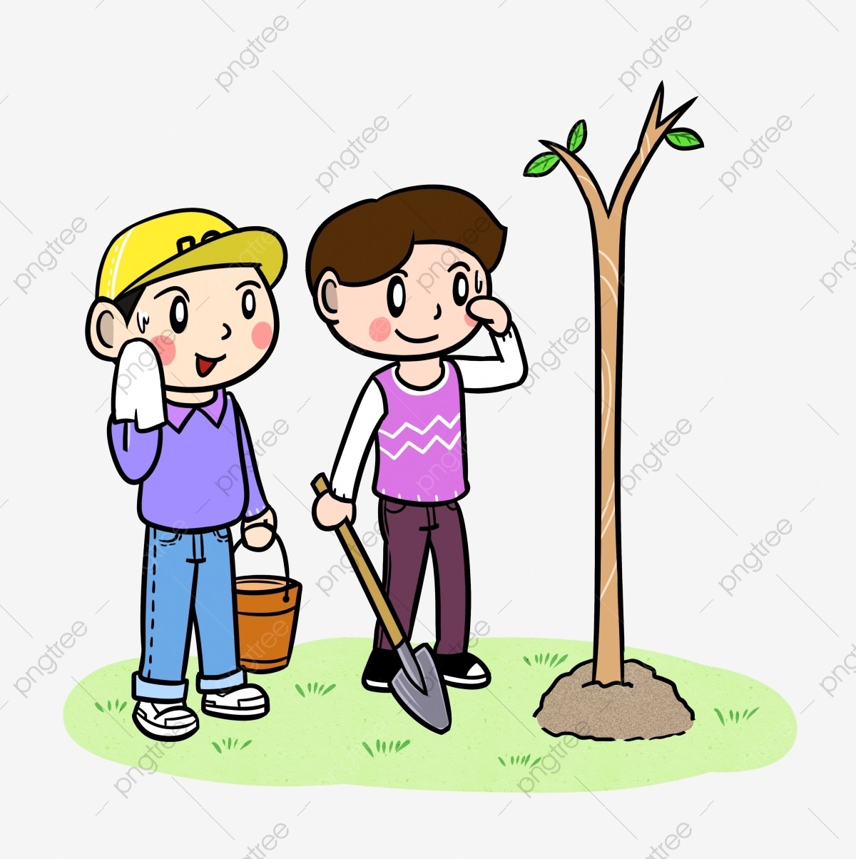 Песня я посадил дерево. Дети сажают деревья. Школьники сажают деревья. Сажают деревья мультяшный. Посадка деревьев.