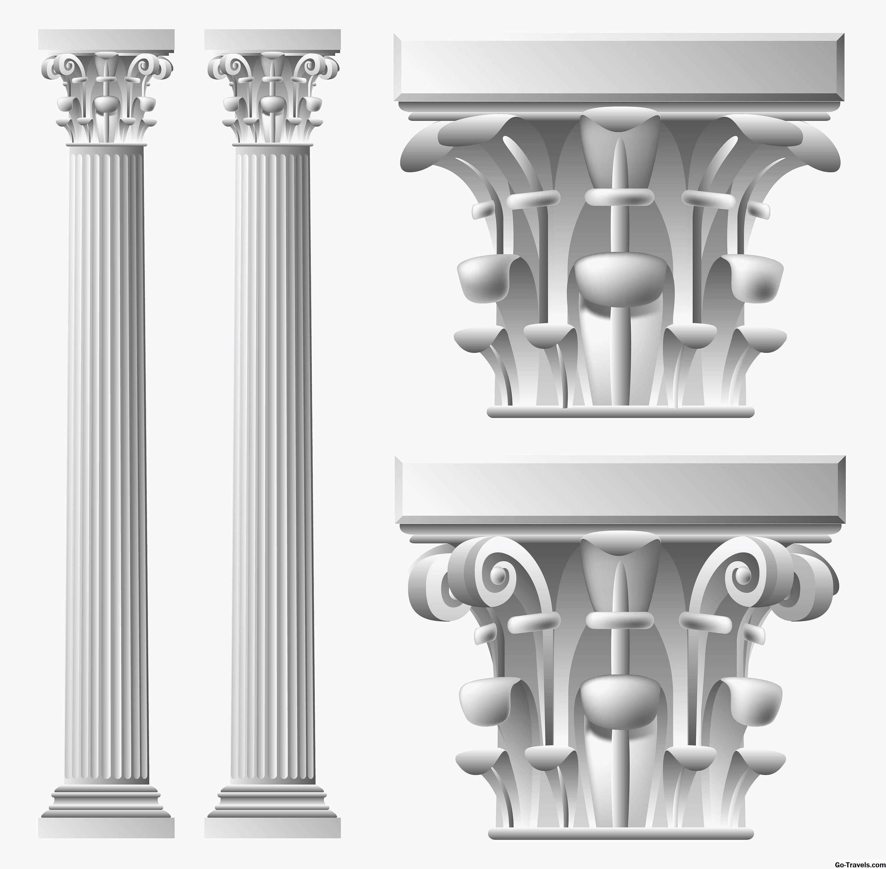Колонна Ионического ордера вектор. Капитель дорического ордера сбоку. Капитель дорическая орнаментированная. Капитель Коринфской колонны.