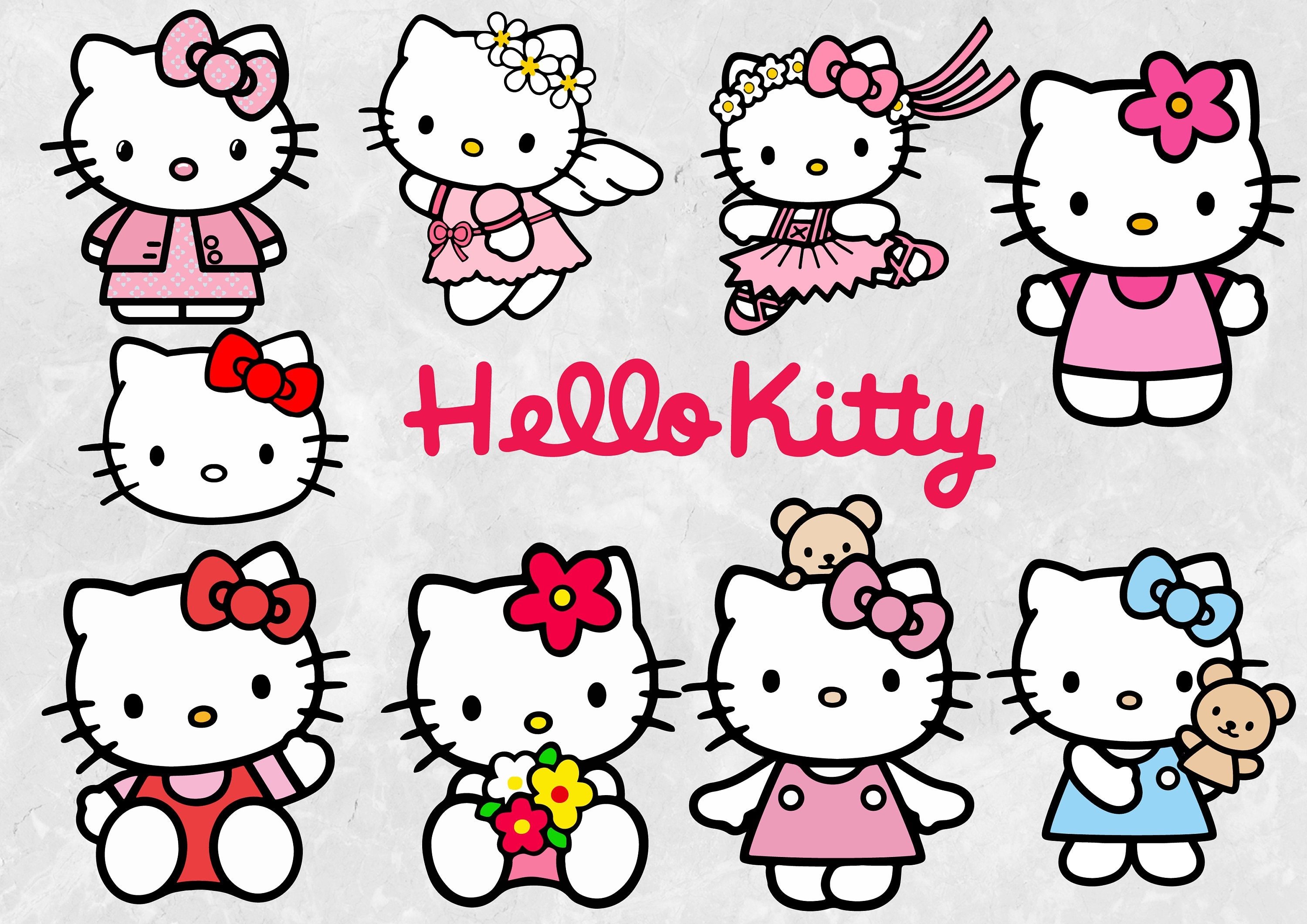 Как нарисовать друзей hello kitty