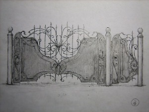 Зарисовки ворот