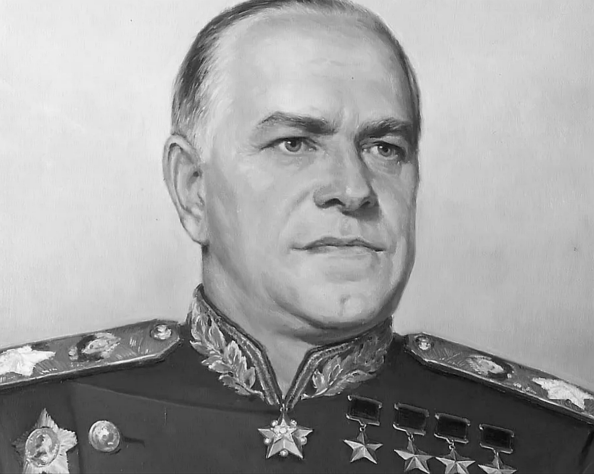 Маршал жуков россия 1. Портрет Жукова Георгия Константиновича.
