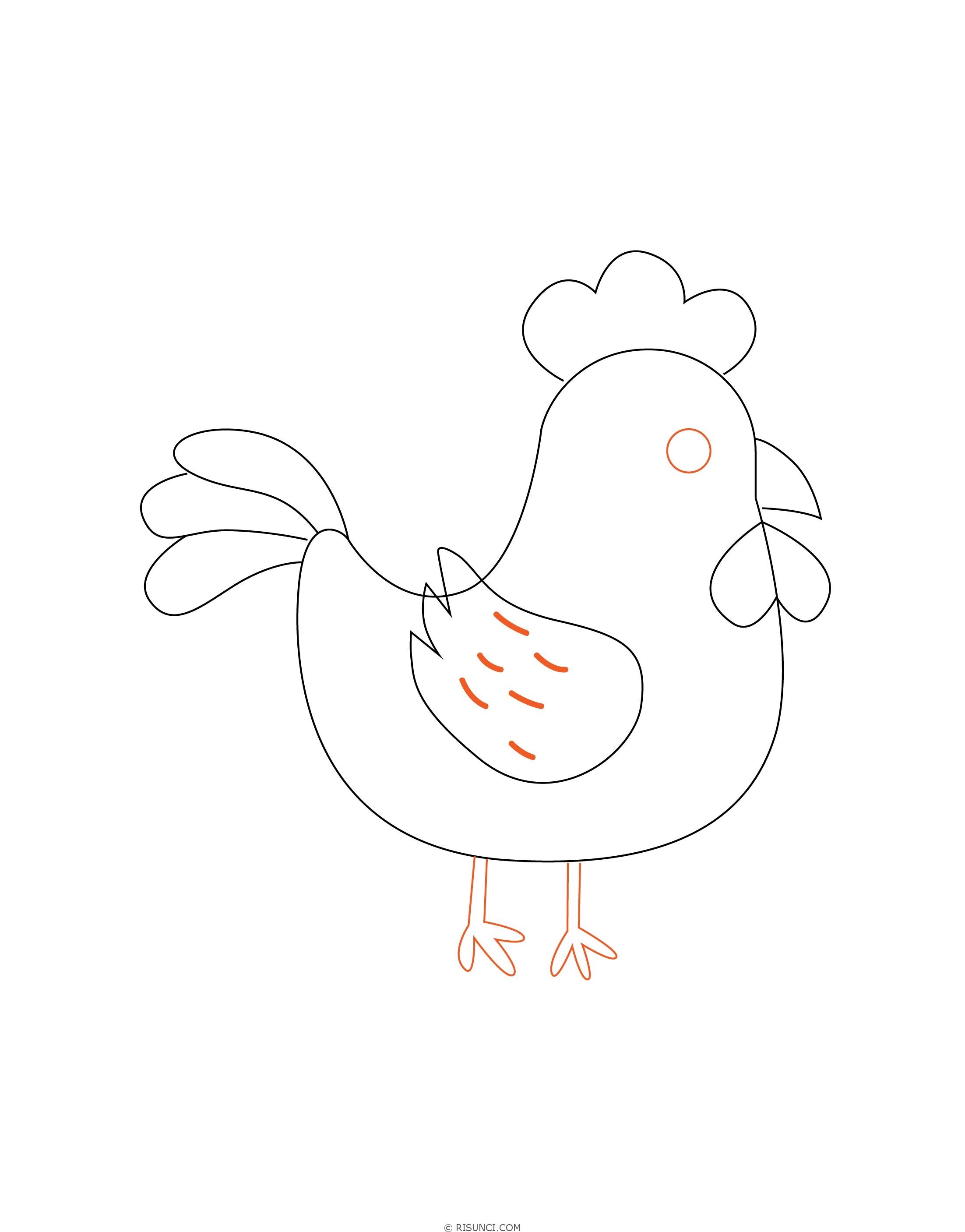 Курица легко и быстро. Рисуем петуха поэтапно. Поэтапное рисование петушка. Рисунок петуха карандашом для срисовки. Поэтапное рисование петушка для детей.