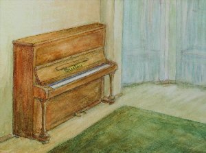Как нарисовать фортепиано