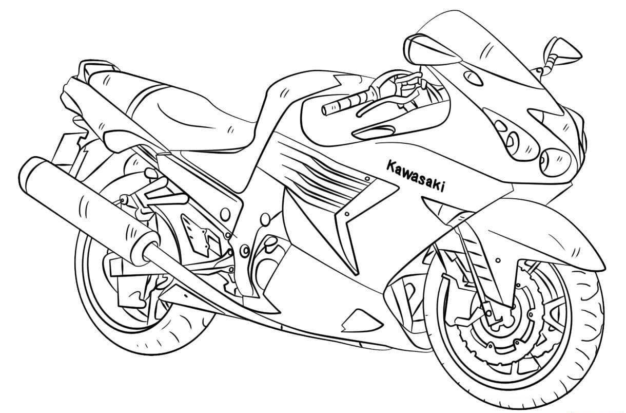 Honda cbr600rr раскраска