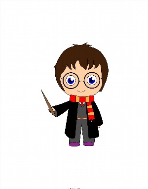 Гарри Поттер рисунок детский