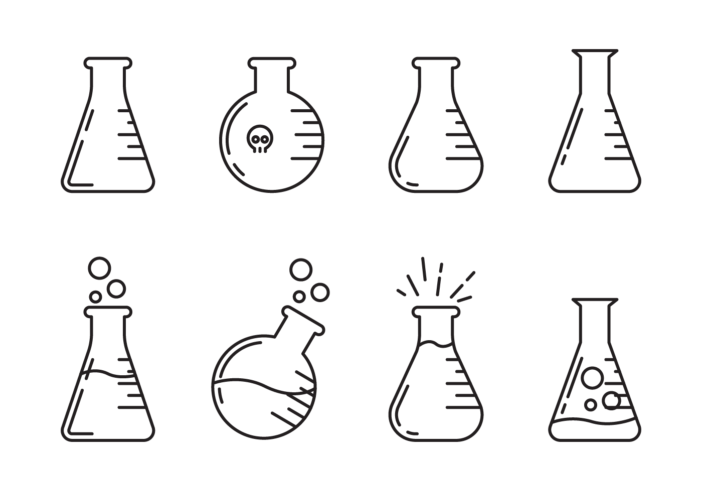 Колба по химии рисунок