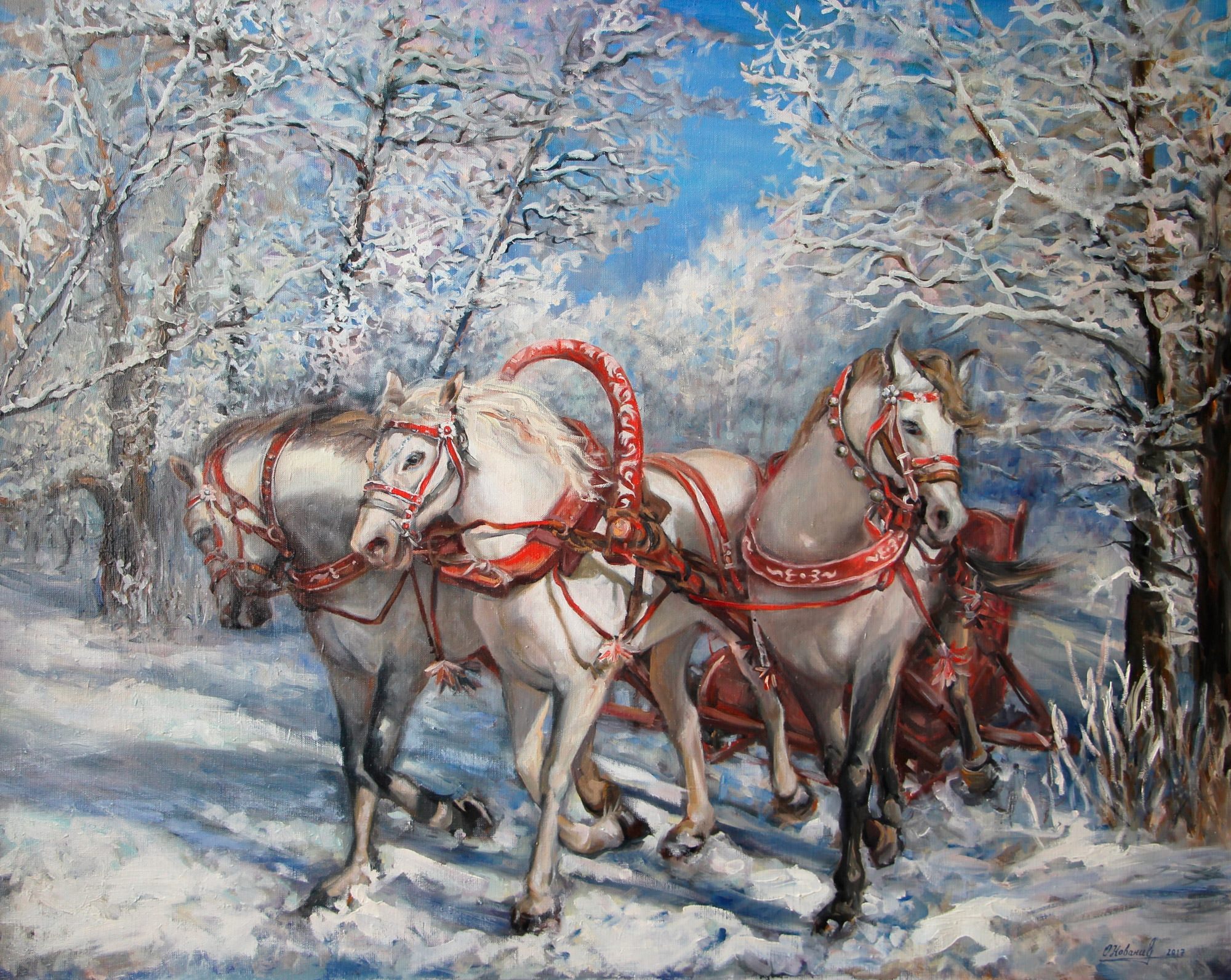 Тройка зимних лошадей. Алмазная мозаика тройка лошадей. Зимняя тройка Васнецов. Васнецов тройка с бубенцами картина.