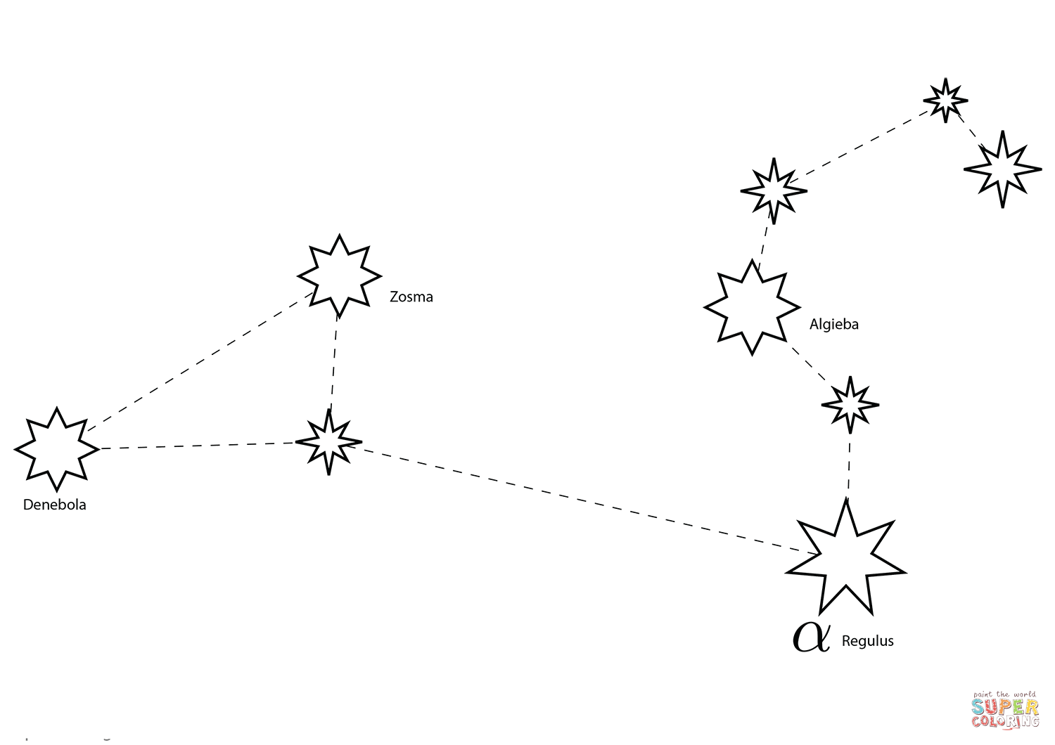 Созвездие схемы по точкам. Созвездие Лев схема. Созвездие Лев схема по точкам. Лев схема созвездия схема. Созвездие Лев схема созвездия.