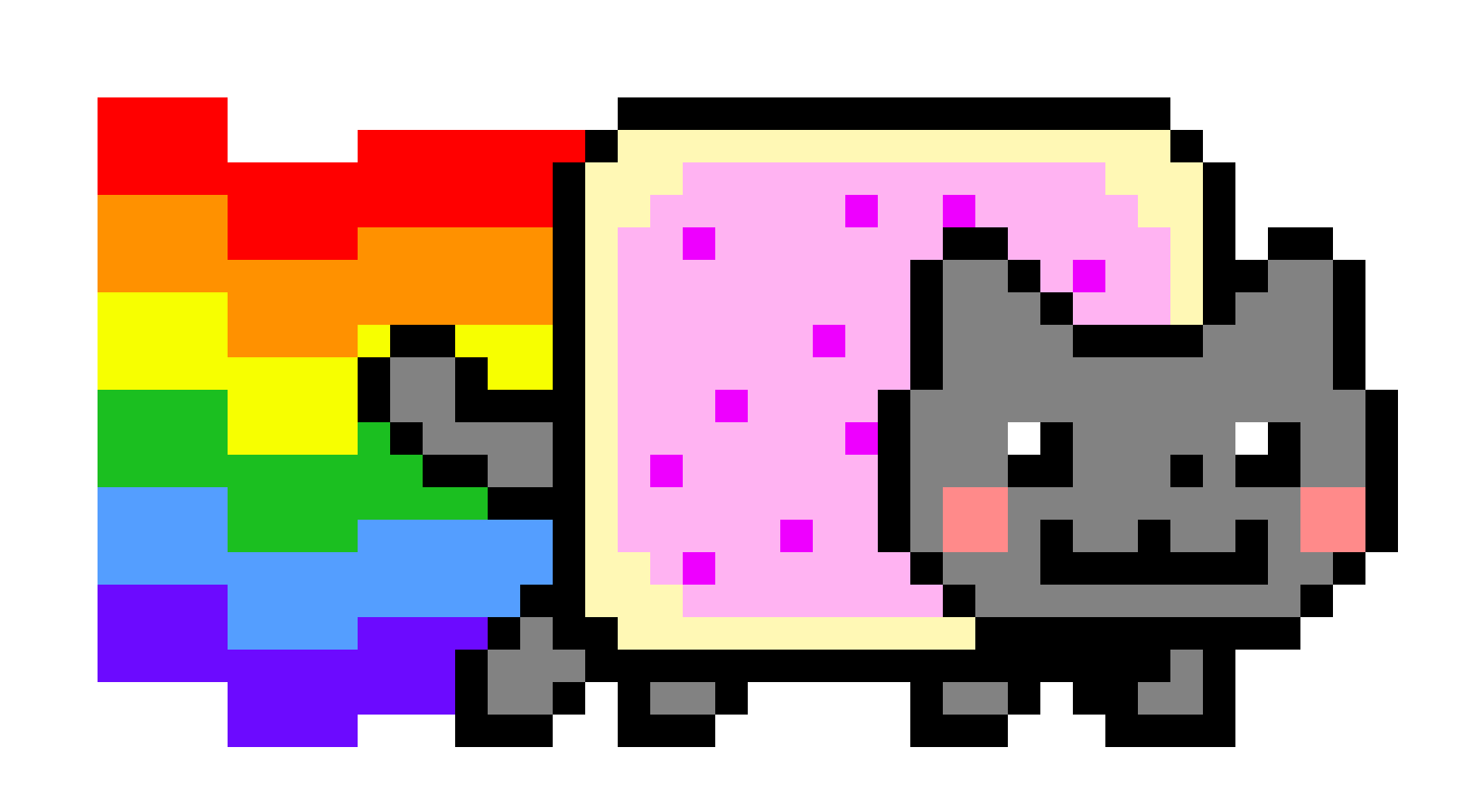 Nyan cat рисунок