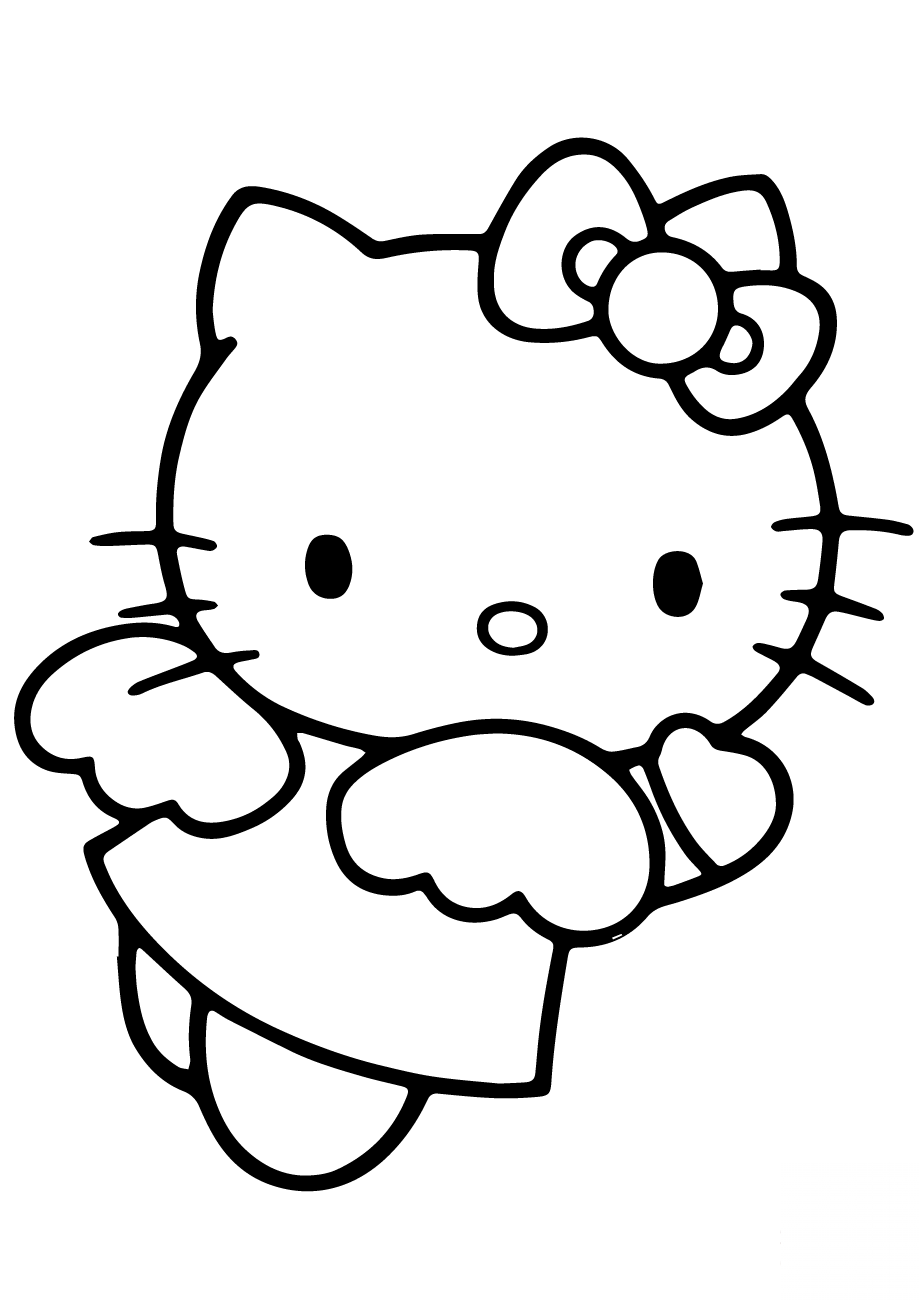 Hello kitty эскиз