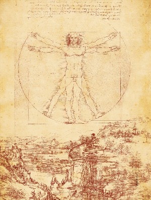 Леонардо да Винчи Наброски эскизы