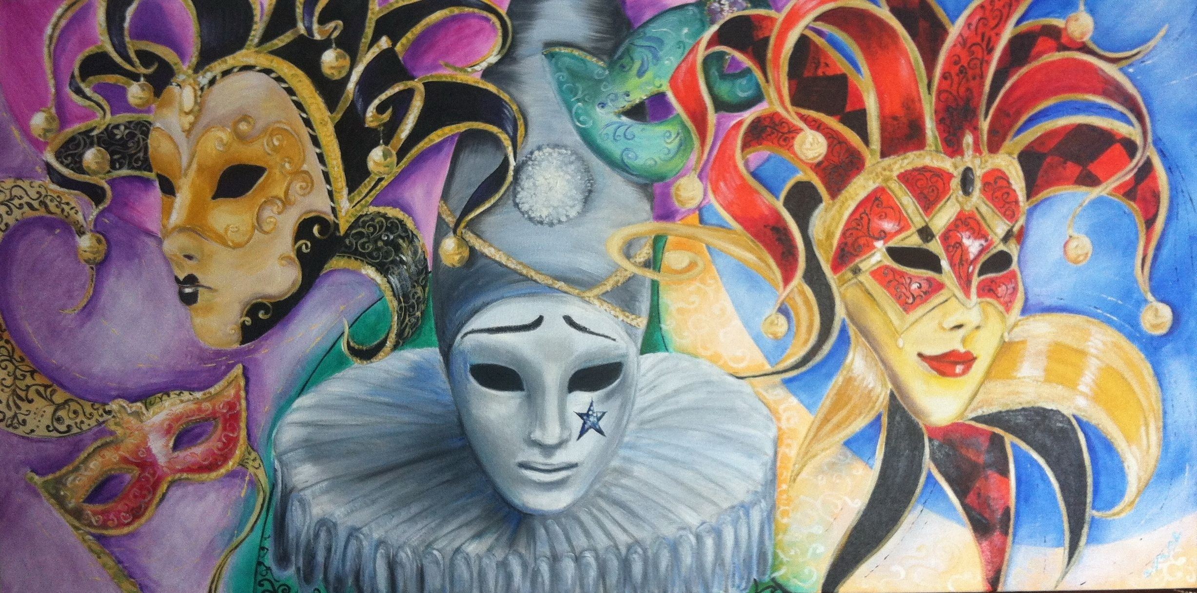 Изо театральные маски. Карнавал в изобразительном искусстве Венецианский карнавал. Карнавал Венеция кубизм. Венецианская маска Маттачино.
