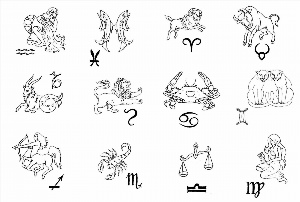Лёгкие рисунки знаков зодиака