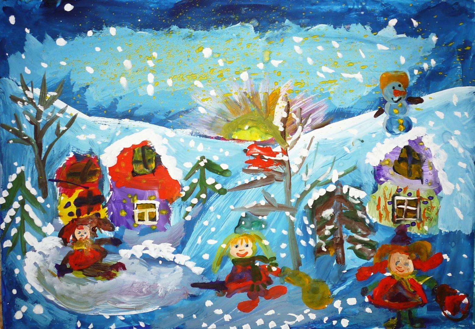 Картинка зимы для детей в детском саду. Зима рисунок. Зимние рисунки для детей. Детские рисунки на тему зима. Зима рисунок для детей.