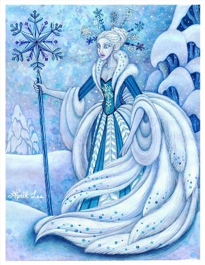 Рисунки на тему снежная королева