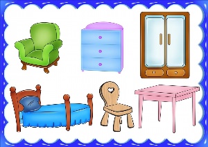Мебель рисунки для детей