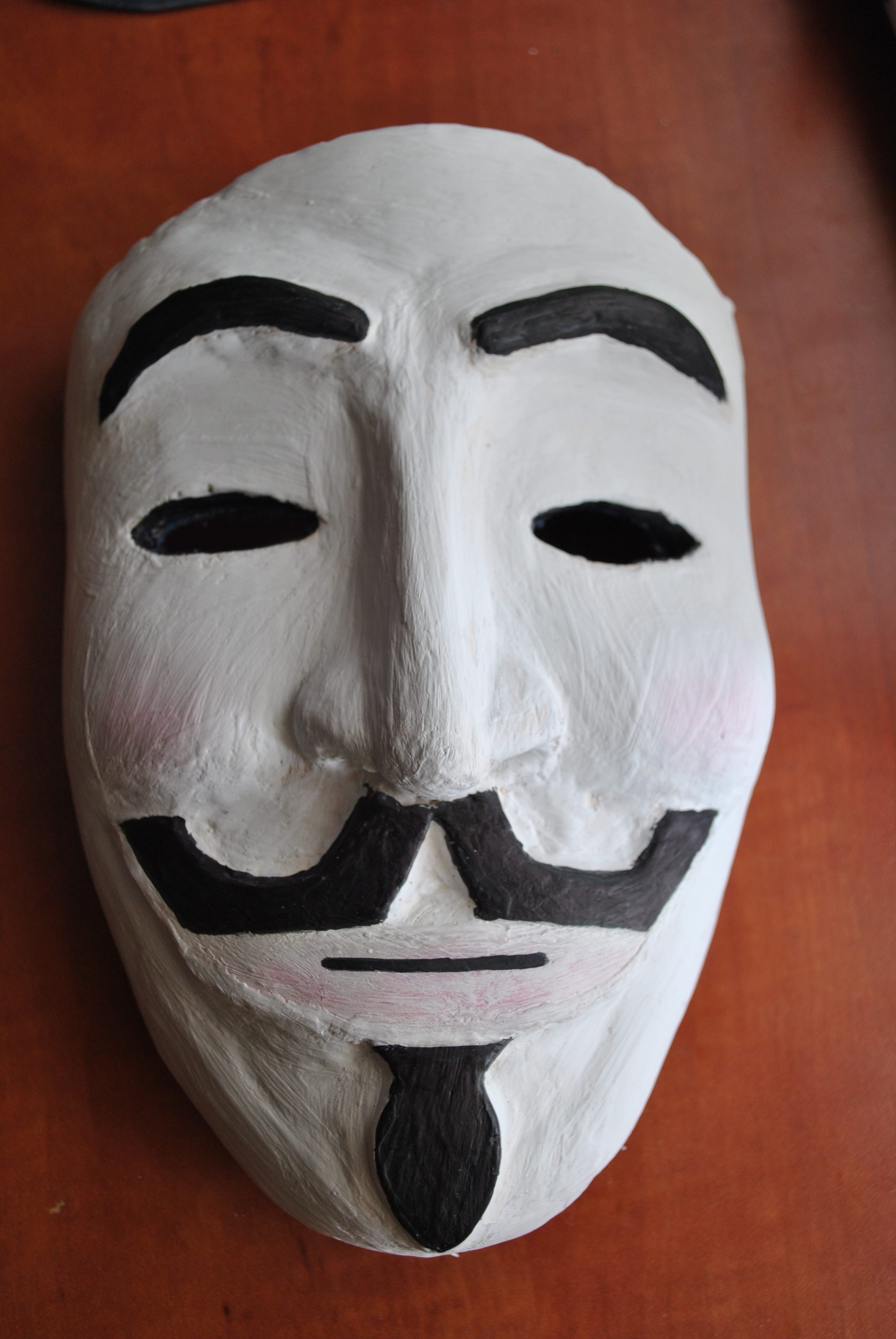 картинки масок анонимусов разукрашенные