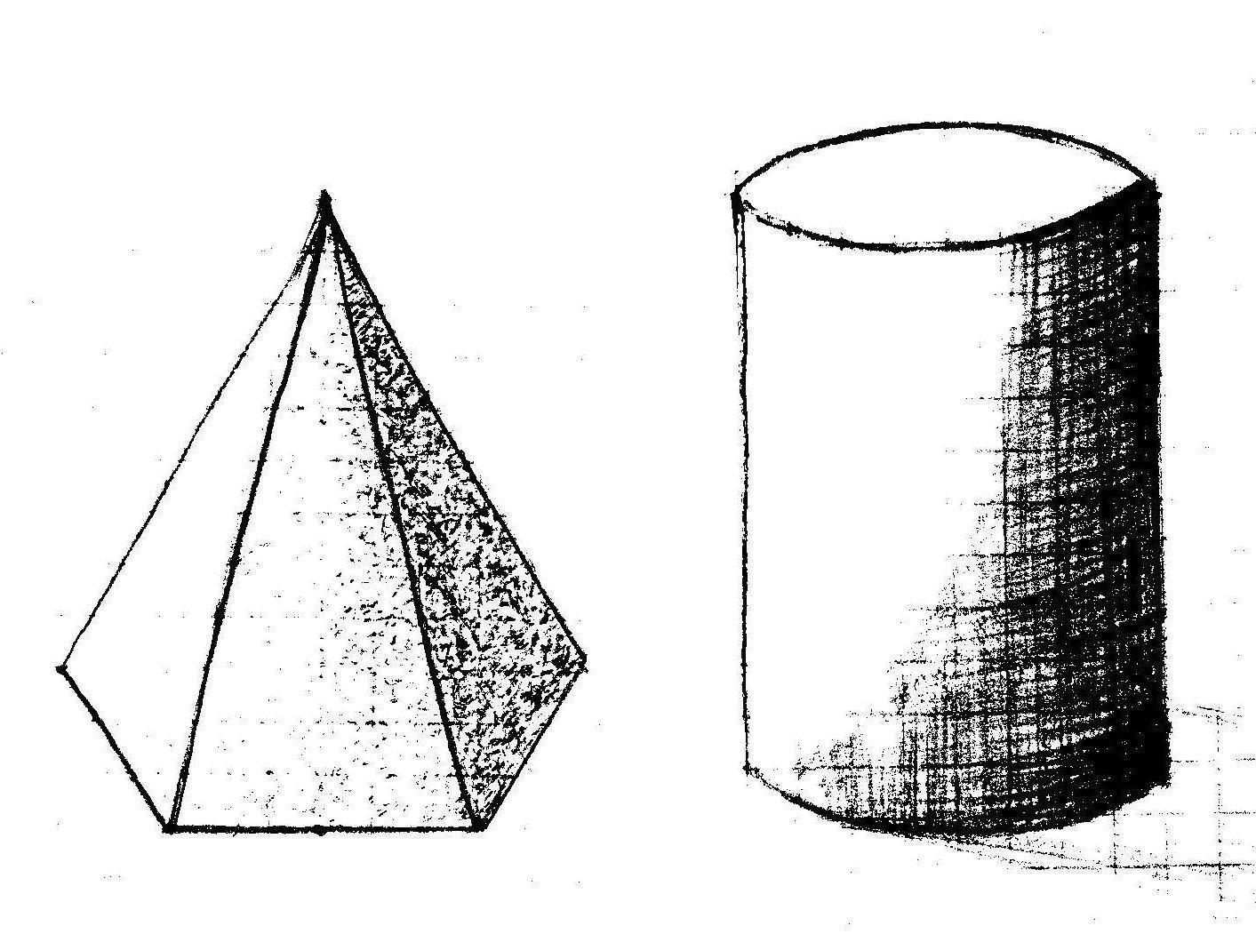 Рисуем конус призму цилиндр пирамиду 6 класс. Призма пирамида цилиндр конус. Рисование геометрических тел (Призма, пирамида, куб).. Призма пирамида цилиндр. Куб, конус, цилиндр, Призма.