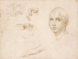 Портрет в графике Леонардо да Винчи