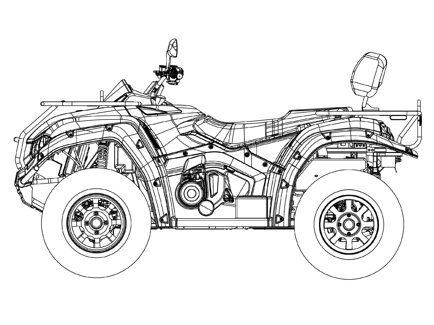 Туйжуг квадроцикл чертежи