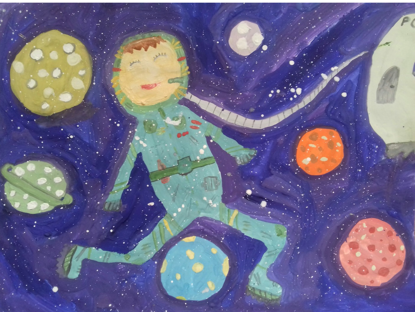 Картинки космоса для детей 4