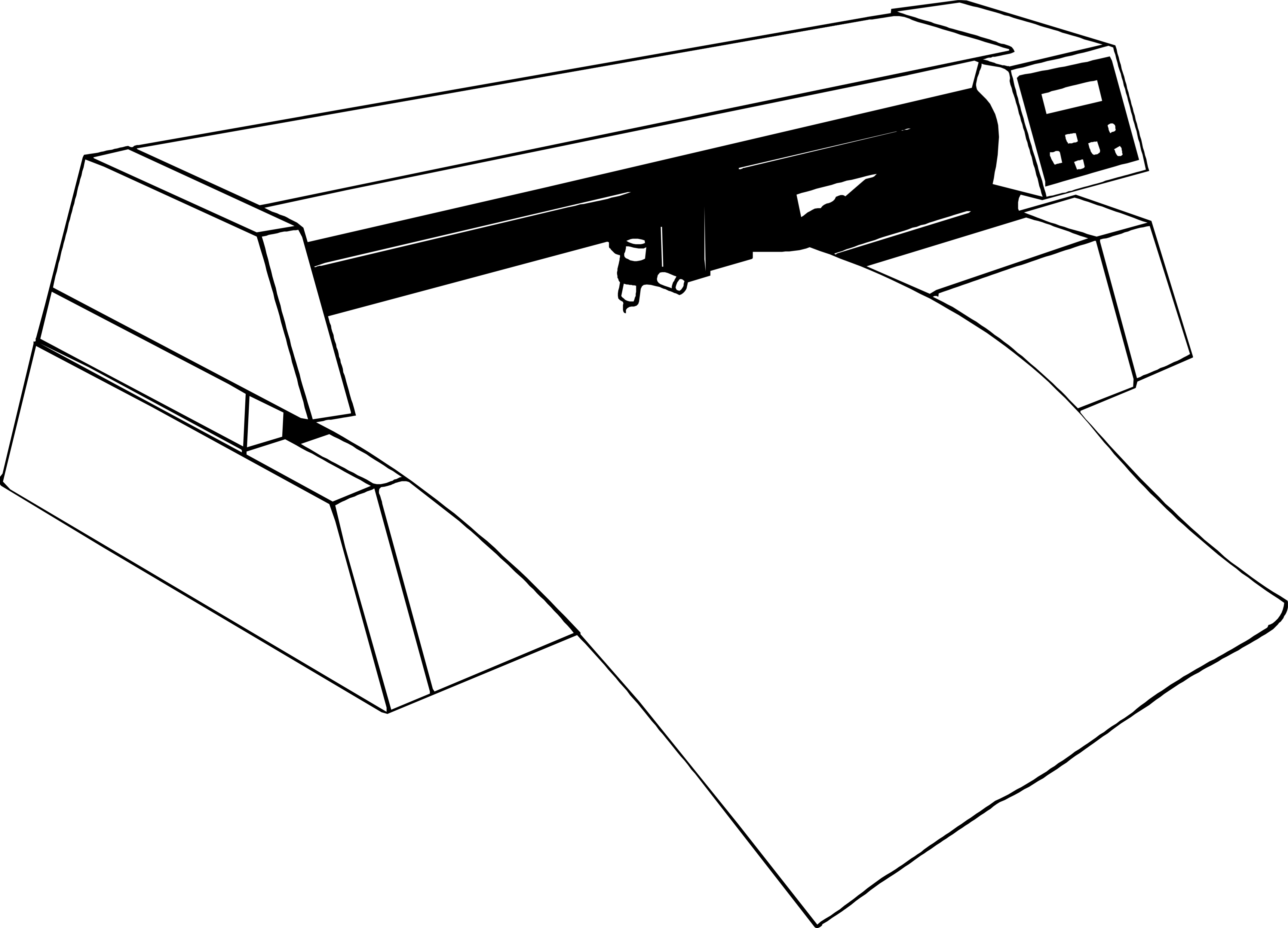 Принтер печатает черным фоном