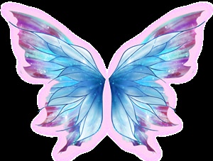 Крыло бабочки рисунок
