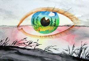 Рисунки на тему природа глазами детей